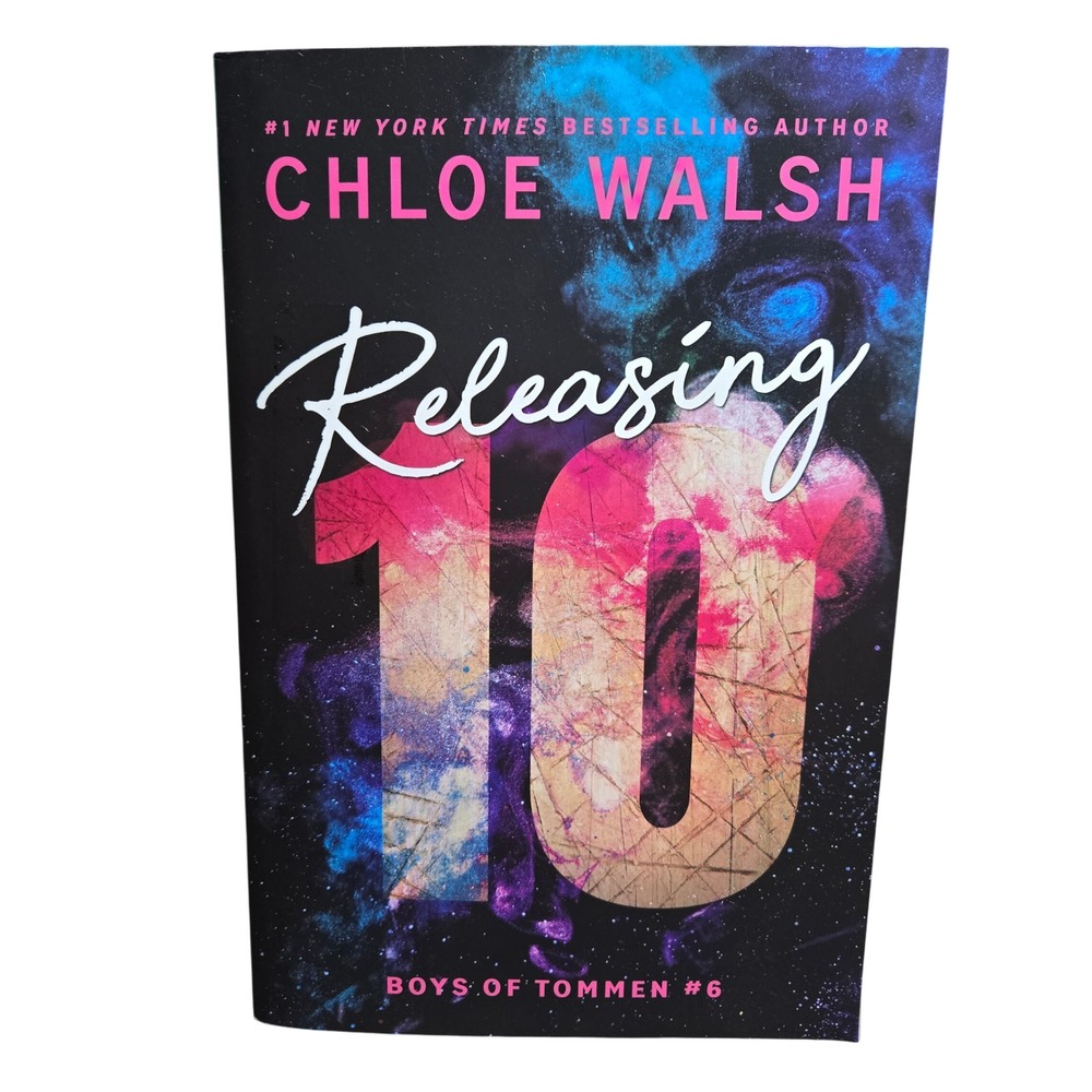Releasing 10 Chloe Walsh Paperback Boys of Tommen Series Book 6 Bloom Books PB